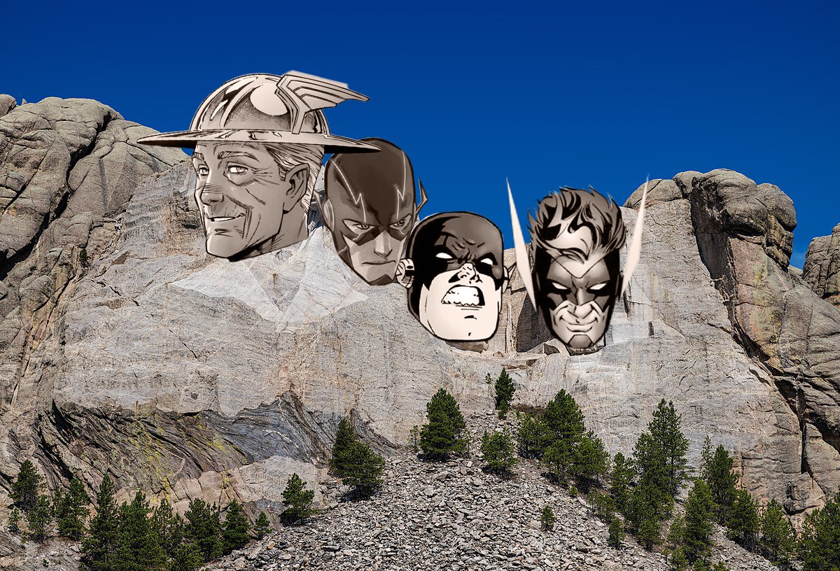 The Definitive DC Mount Rushmore