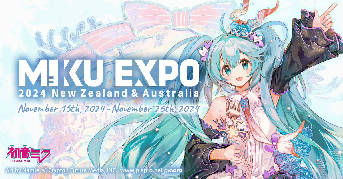 🌐#MIKUEXPO2024 New Zealand &amp; Australia Goods🌐
【FINAL CALL】
The store is closing on April 30th 11:59PM AEST
3⃣9⃣% OFF storewide🫧🐠
🛍️No purchase limit
Free MIKU EXPO confetti will be included per purchase, while supplies last.
▼Store Link
hatsune-miku-aus.backstreetmerch.com