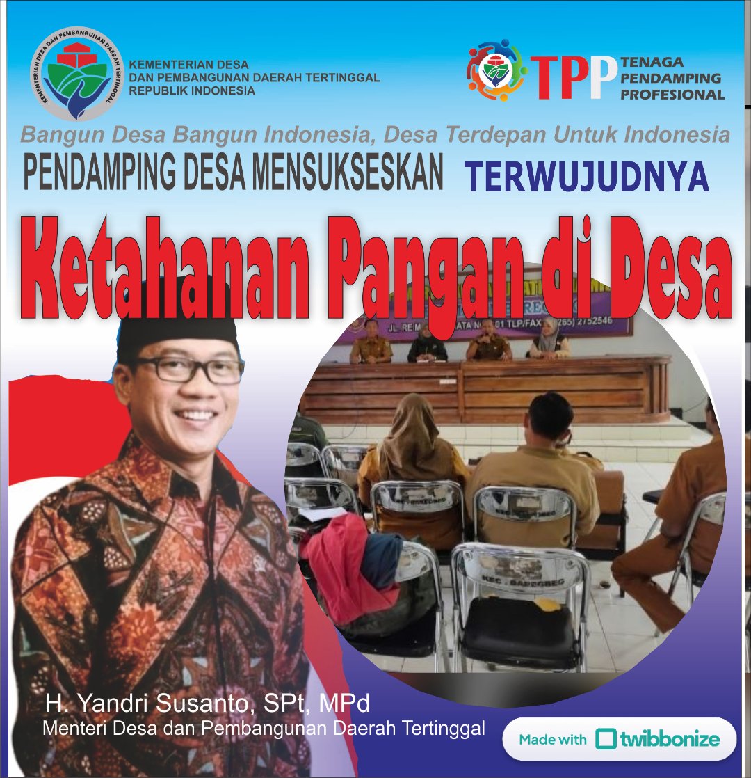 BabanR3's tweet photo. #TerimaKasihPakYandriSusanto

@prabowo
@YandriSusanto27
@ArizaPatria
@Taufikmadjid71
@kemendespdt
@bpsdmkemendesa https://t.co/hQZCbXS2s8
