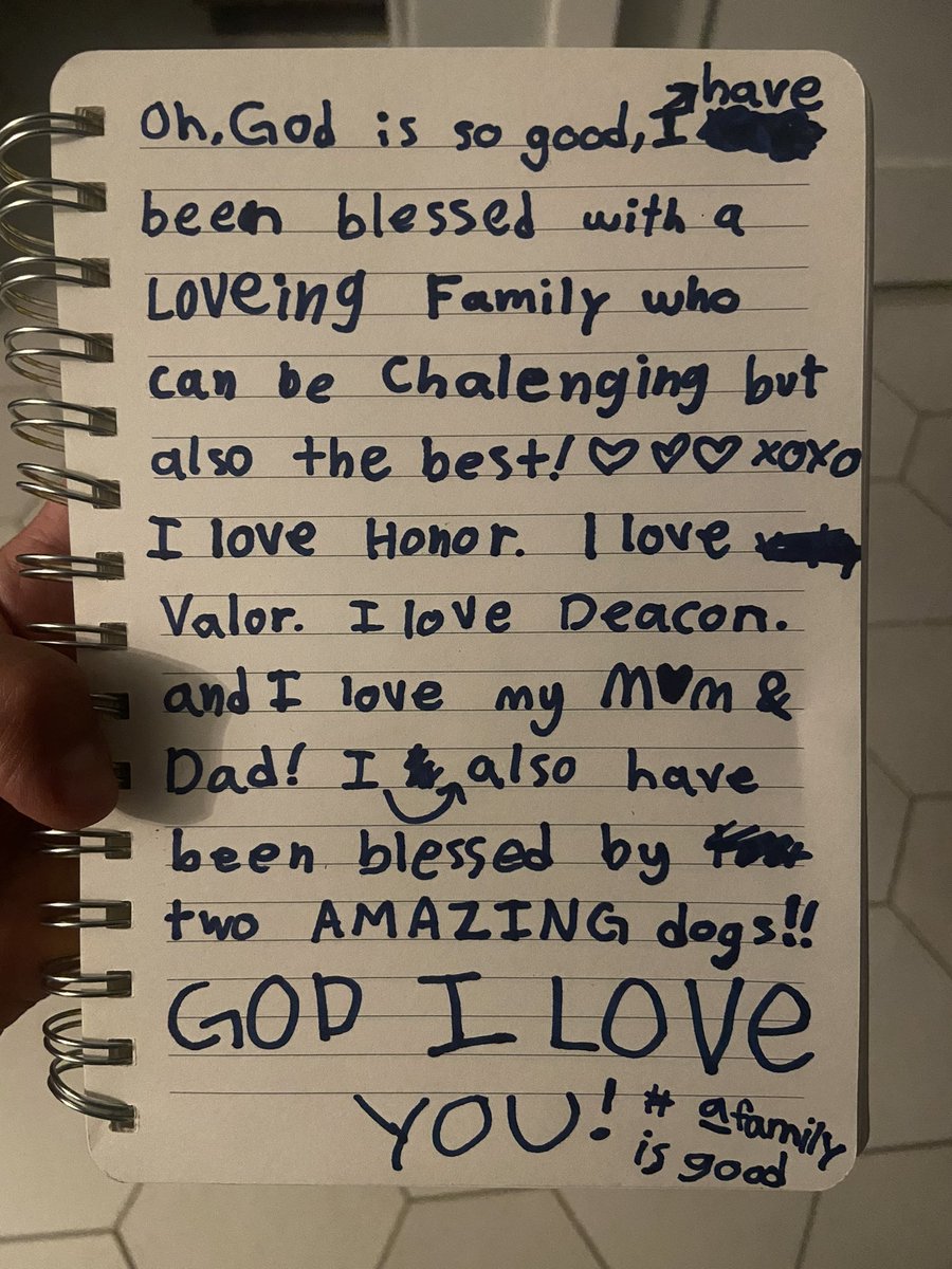 Found this in my daughter’s room. Winning. #afamilyisgood