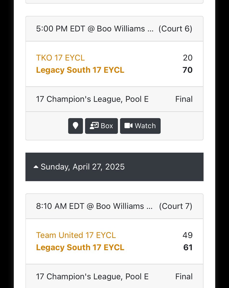 Legacy Nike EYCL 17u (@legacynike17u) on Twitter photo Proud of these young ladies and the way they played in the first <a href="/NikeGirlsEYBL/">Nike Girls EYBL</a> Live Session of the year. We finished 5-0 this weekend!! Let’s keep working hard!!
<a href="/TEAMLEGACYGIRLZ/">LEGACY GIRLZ</a> <a href="/pitts_academy/">COACH PITTS</a> <a href="/SherrandaR/">Sherranda Reddick, M.S</a> Proud of these young ladies and the way they played in the first <a href="/NikeGirlsEYBL/">Nike Girls EYBL</a> Live Session of the year. We finished 5-0 this weekend!! Let’s keep working hard!!
<a href="/TEAMLEGACYGIRLZ/">LEGACY GIRLZ</a> <a href="/pitts_academy/">COACH PITTS</a> <a href="/SherrandaR/">Sherranda Reddick, M.S</a>