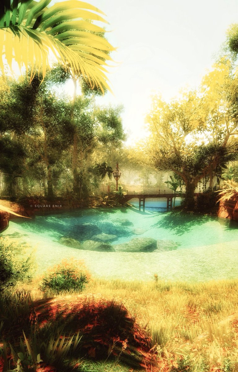 #FF14風景  #FF14風景ひかりとともしび