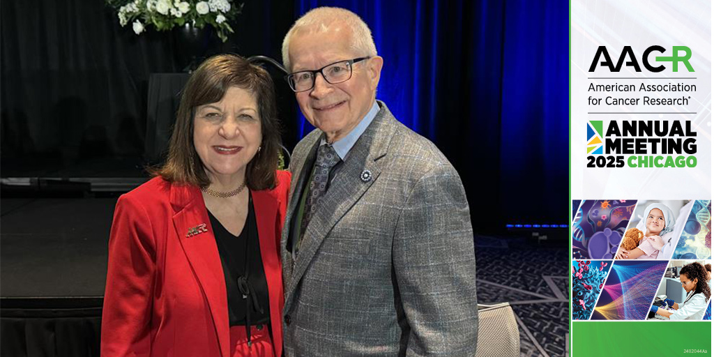 AACR Foundation (@aacrfoundation) on Twitter photo .<a href="/AACR_CEO/">Margaret Foti, PhD, MD (hc)</a> Margaret Foti honored #AACRFellows and Past President Daniel D. Von Hoff for his extraordinary contributions to cancer science and medicine and for his relentless dedication to achieving a world without cancer during the #AACR25 Partners in Progress Reception. .<a href="/AACR_CEO/">Margaret Foti, PhD, MD (hc)</a> Margaret Foti honored #AACRFellows and Past President Daniel D. Von Hoff for his extraordinary contributions to cancer science and medicine and for his relentless dedication to achieving a world without cancer during the #AACR25 Partners in Progress Reception.