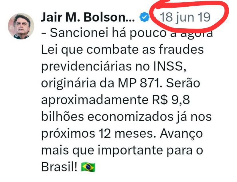 carmelonetobr's tweet photo. COMPARTILHEM AO MÁXIMO A VERDADE!

🚨 FRAUDE NO INSS DISPAROU NO GOVERNO LULA! 🚨

A Lei nº 13.846/2019 (ex-MP 871) criada no governo Bolsonaro pra combater fraudes no INSS, com pente-fino em benefícios, fiscalização reforçada, prova de vida mais rígida, cadastro no CNIS e até bônus pra servidor que caçasse irregularidades. Mas, mesmo com tudo isso, o rombo EXPLODIU no governo Lula! 

O que tá acontecendo?

•Uma fraude bilionária, com R$ 6,3 BILHÕES desviados de aposentados e pensionistas, foi descoberta pela PF. Descontos indevidos, autorizados por entidades credenciadas, sangraram os benefícios entre 2019 e 2024.
•64% desse rombo (R$ 4,1 BILHÕES) aconteceu em 2023 e 2024, justo nos dois primeiros anos do Lula! Isso é mais da metade do total em apenas 2 dos 5 anos investigados.
•O Sindnapi, sindicato onde o irmão do Lula, José Ferreira da Silva (Frei Chico), é vice-presidente, tá no olho do furacão. A entidade, investigada por descontos não autorizados, teve um boom de arrecadação: 78% de aumento entre 2020 e 2021, chegando a R$ 90,5 milhões em 2023. Muitos aposentados nem sabiam que eram “associados”

E o pior?

•O governo Lula recebeu representantes de entidades suspeitas, como o Sindnapi, 15 vezes desde 2023.
•Alessandro Stefanutto, presidente do INSS nomeado por Lula, foi demitido só depois que a PF escancarou o esquema. Ele liberava descontos mesmo com denúncias rolando
•A CGU apontou que 97,6% dos aposentados tiveram descontos sem autorização. É um assalto aos mais vulneráveis

⚠️ A Lei de 2019 do Bolsonaro que deveria ter blindado o INSS, mas no governo Lula as fraudes cresceram como nunca. O sindicato do irmão do presidente tá na mira, e o rombo bate recordes.