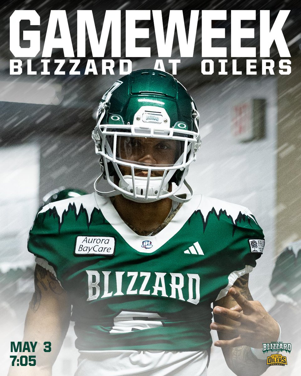 Gameweek.

Who's ready for a battle in Tulsa?
#GoBlizz