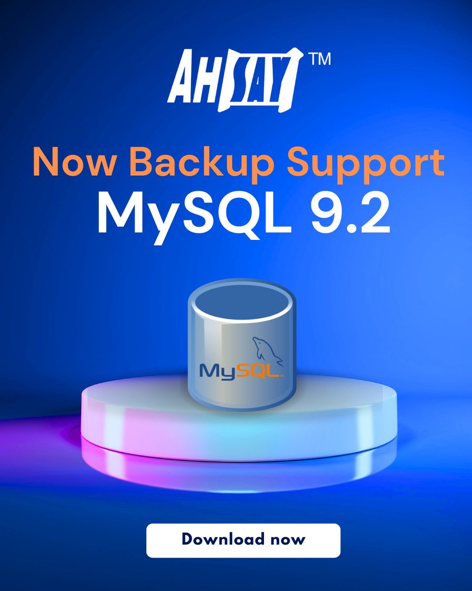 Ahsay Backup tweet media