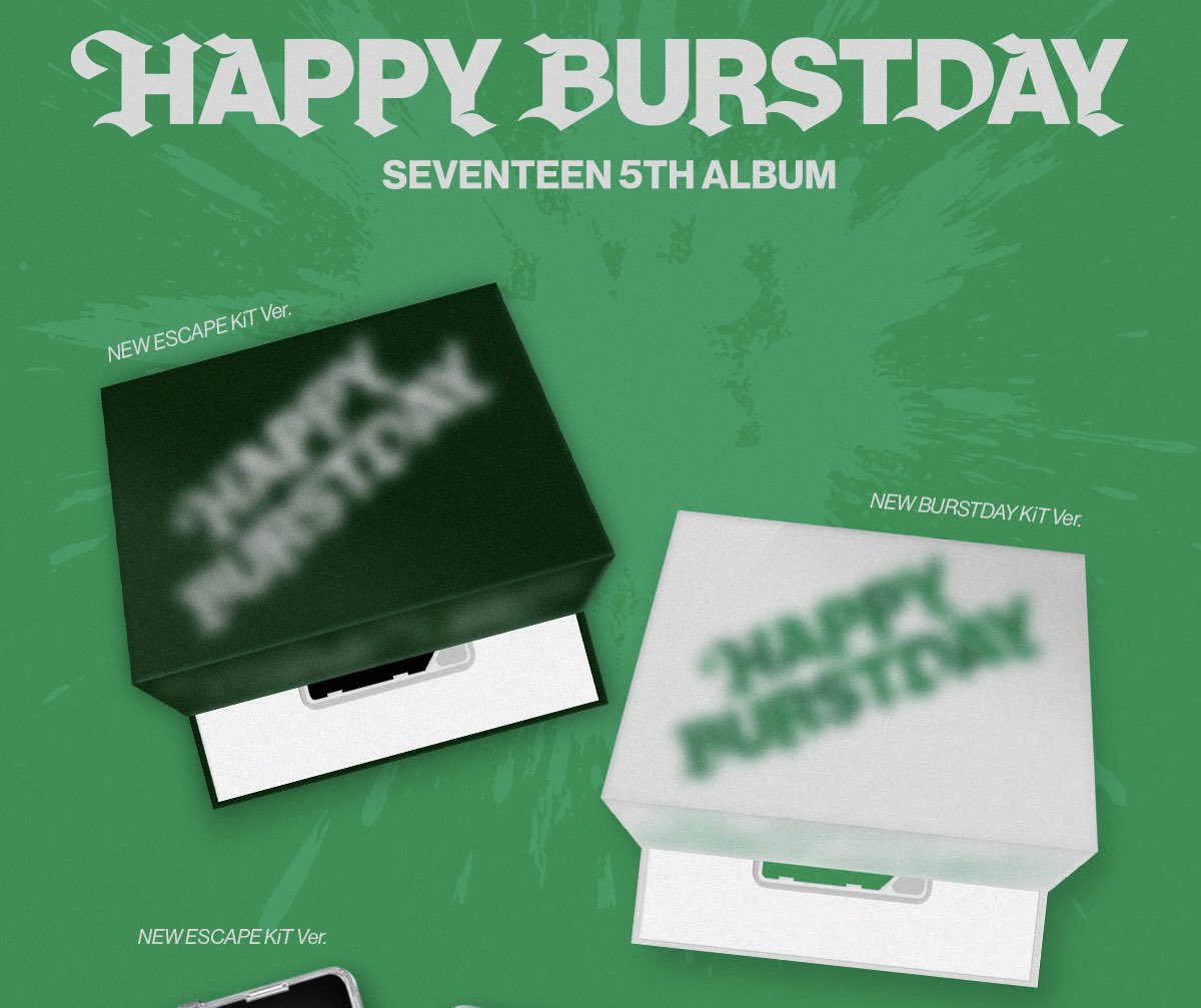 dfarchive's tweet image. SVT Happy Burstday 5th album
✅with POB
✅checkout on your account for raffle entry

▪️SET (escape, myself &amp;amp; burstday)  - ₱3,175
▪️Random  - ₱1,225 each
▪️Weverse ver - ₱750
▪️Kit ver  SET- ₱2,274
▪️Kit ver (escape or burstday) - ₱1,240 each

💸50% DP
📩dm to order
🗓️5/26/25