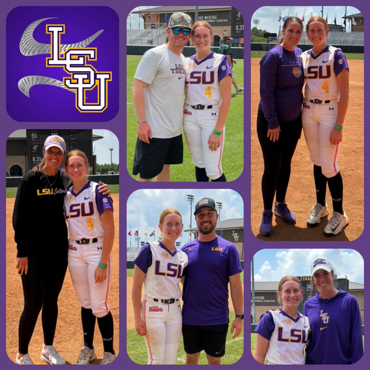 Jenna Rapp-2027 (@jenna_m_rapp) on Twitter photo Had so much fun at The Experience Camp <a href="/LSUsoftball/">LSU Softball</a>. Enjoyed all the activities this weekend. Geaux Tigers!
<a href="/BethTorina/">Beth Torina</a> <a href="/CoachNealPT/">Bryce Neal</a> <a href="/LSU_SandraMoton/">Sandra</a> <a href="/zjermain_15/">Zach Jermain</a> <a href="/lsu_dailynews/">DAILY LSU NEWS</a> <a href="/Tpleasants17/">Taylor Pleasants</a> <a href="/EC05Bilz/">EC Bullets Schnute/Bilz 16u</a> <a href="/CoachBaileyJHS/">Coach Bailey</a> <a href="/cumminsb21/">Brett Cummins</a> <a href="/chrisbateman55/">Recruiting 101π₯ποΈββοΈ</a> <a href="/EastCobbBullets/">EC Bullets Fastpitch</a> Had so much fun at The Experience Camp <a href="/LSUsoftball/">LSU Softball</a>. Enjoyed all the activities this weekend. Geaux Tigers!
<a href="/BethTorina/">Beth Torina</a> <a href="/CoachNealPT/">Bryce Neal</a> <a href="/LSU_SandraMoton/">Sandra</a> <a href="/zjermain_15/">Zach Jermain</a> <a href="/lsu_dailynews/">DAILY LSU NEWS</a> <a href="/Tpleasants17/">Taylor Pleasants</a> <a href="/EC05Bilz/">EC Bullets Schnute/Bilz 16u</a> <a href="/CoachBaileyJHS/">Coach Bailey</a> <a href="/cumminsb21/">Brett Cummins</a> <a href="/chrisbateman55/">Recruiting 101π₯ποΈββοΈ</a> <a href="/EastCobbBullets/">EC Bullets Fastpitch</a>