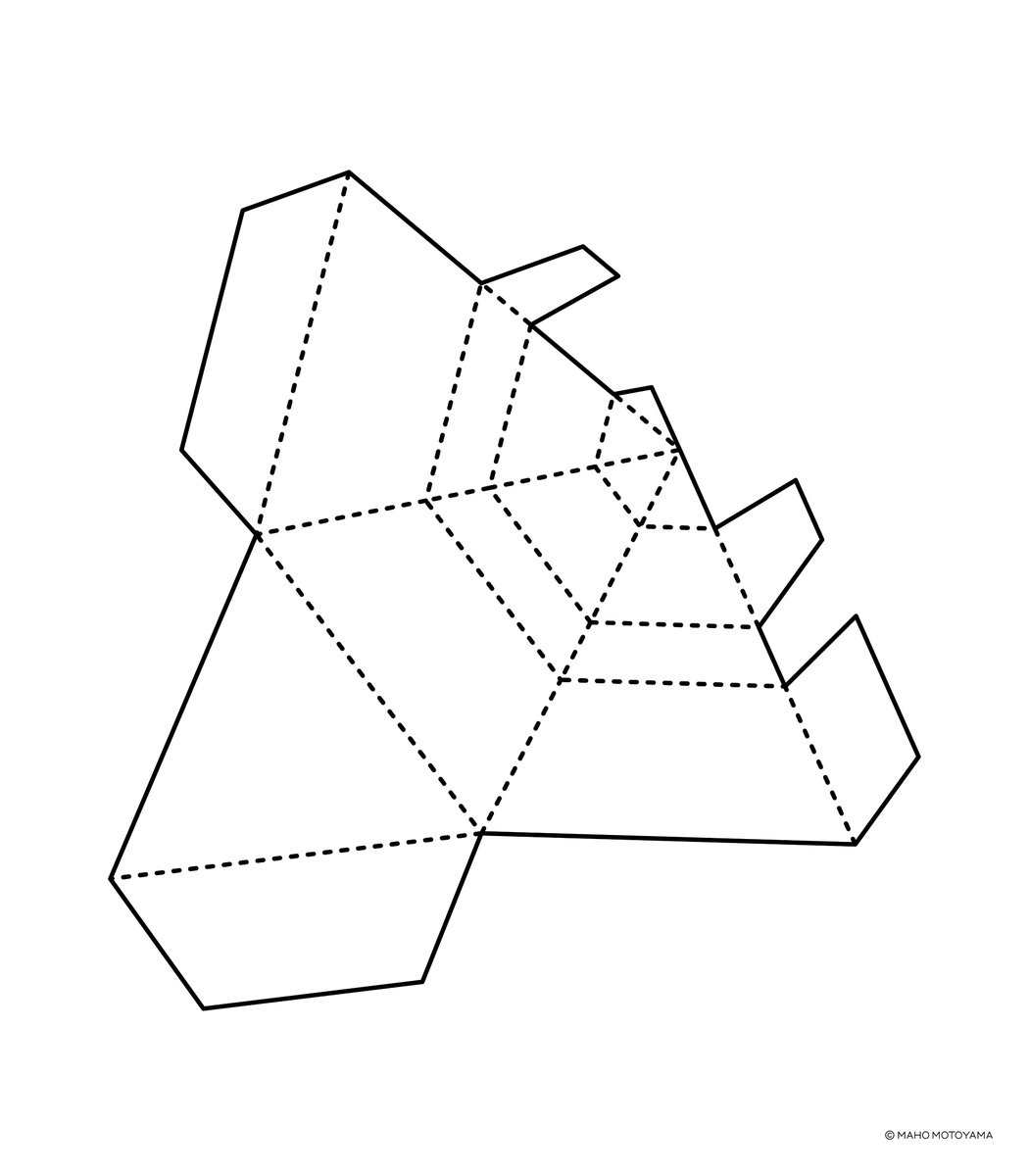 箱と展開図と組み立て動画です📦
youtu.be/5QGMND2a-qY