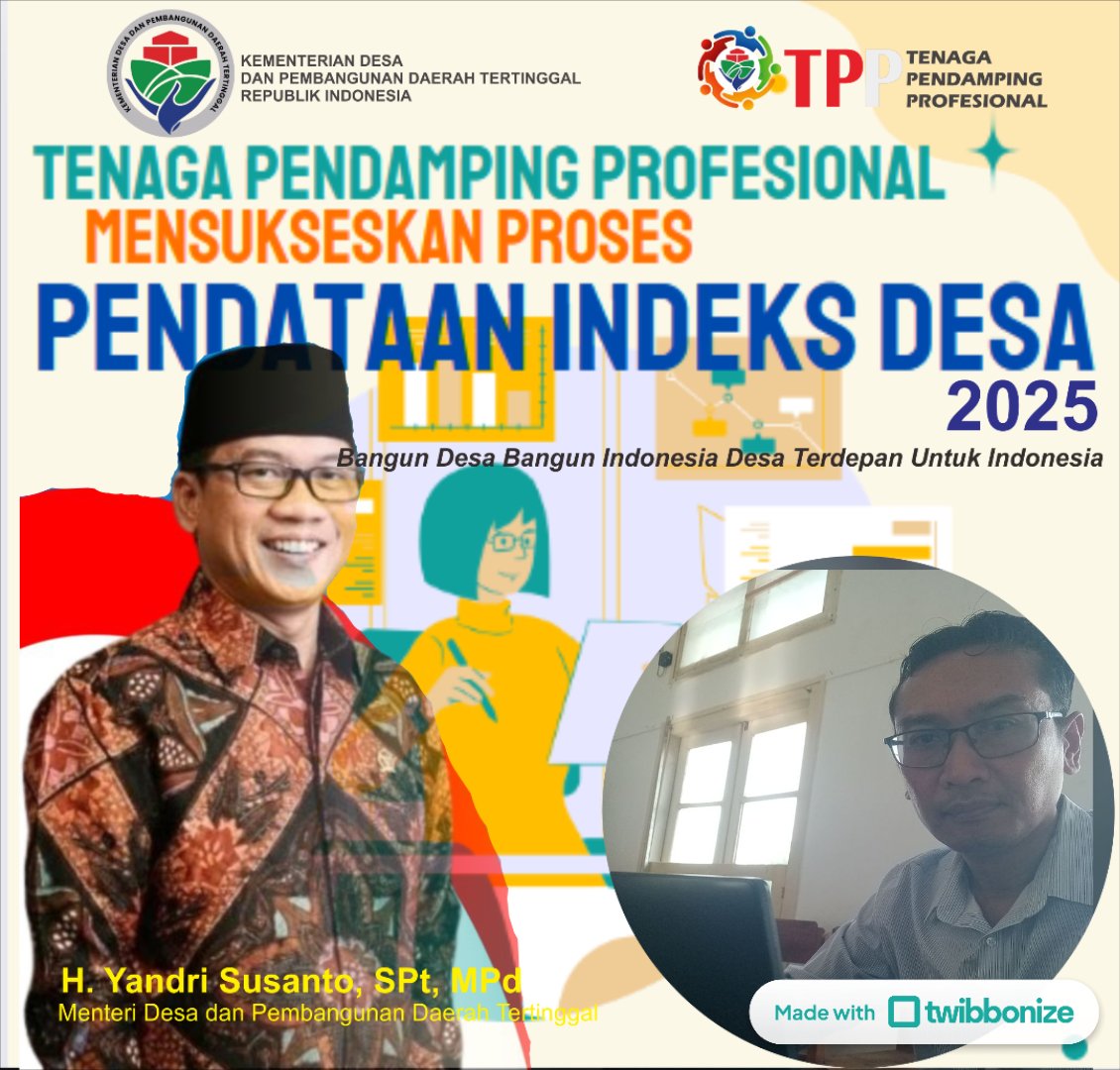 Pemdes dan TPP dalam pemutakhiran Indeks desa demi data yg valid

#TPPBersamaMenteriDesa

<a href="/prabowo/">Prabowo Subianto</a>
<a href="/YandriSusanto27/">Yandri Susanto</a>
<a href="/ArizaPatria/">Ariza Patria</a>
<a href="/taufikmadjid71/">IG : taufik.madjid</a>
<a href="/kemendespdt/">#BangunDesaBangunIndonesia</a>
<a href="/bpsdmkemendesa/">Bpsdm Kemendesa</a>
<a href="/TPPBali/">TPP Bali</a> 
<a href="/kimangku/">jro mangku suardika</a> 
@AdiParmadi 
<a href="/EfendiMashor/">Mashor Efendi</a>