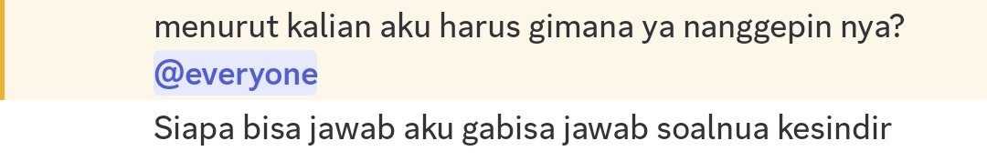 Nder jalanin aja liat me n suamiku mongje sekarang.