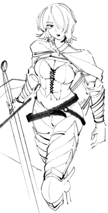 would look better after inking 