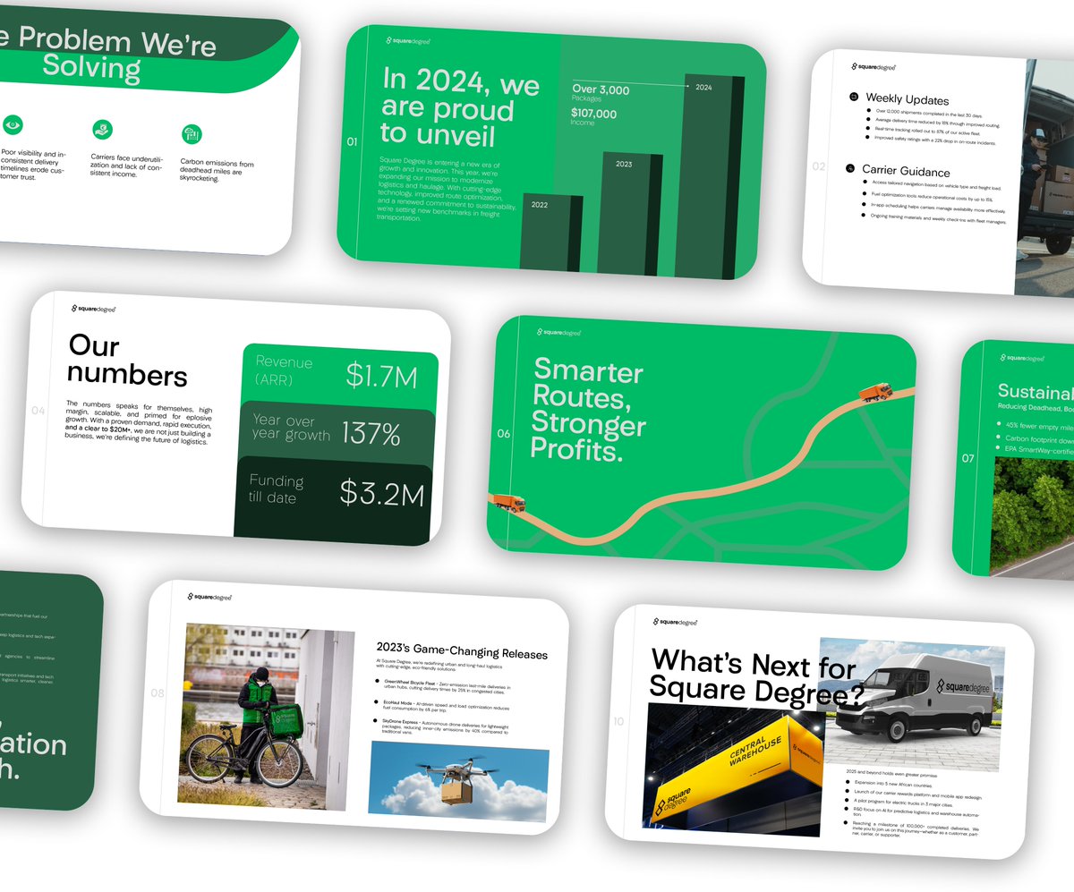 square__d's tweet photo. 🚀 Your Pitch Deck Could Be the Key to Unlocking Millions, Here’s Why!

Your pitch deck is more than just slides; it’s your chance to grab attention, win investors, and grow your business. 

Link to the Visuals and template:https://t.co/r4wQAdFeO5 https://t.co/aFYv83pmlX