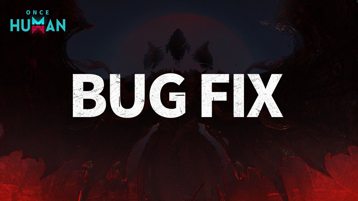 Once Human tweet media