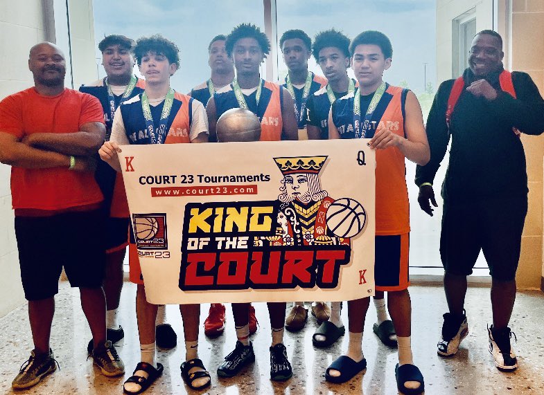 COURT 23 Tournaments- KING OF ThE COURT - North Texas All-Stars take 1st in the 11th/12th Division. @23tournaments #court23 #court23tournaments