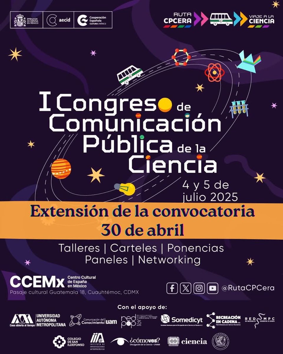 RutaCPCera, viaje a la ciencia tweet media