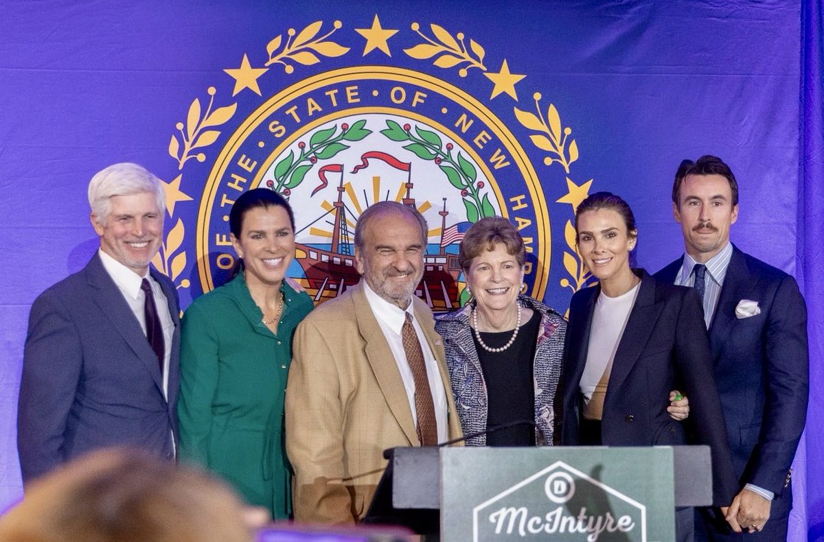 Jeanne Shaheen (@jeanneshaheen) on Twitter photo It was an honor to present the McIntyre-Shaheen award to @loudallesandro, a great American. And it was great to be with so many <a href="/NHDems/">NH Democratic Party</a> in Manchester tonight – next we organize together! It was an honor to present the McIntyre-Shaheen award to @loudallesandro, a great American. And it was great to be with so many <a href="/NHDems/">NH Democratic Party</a> in Manchester tonight – next we organize together!