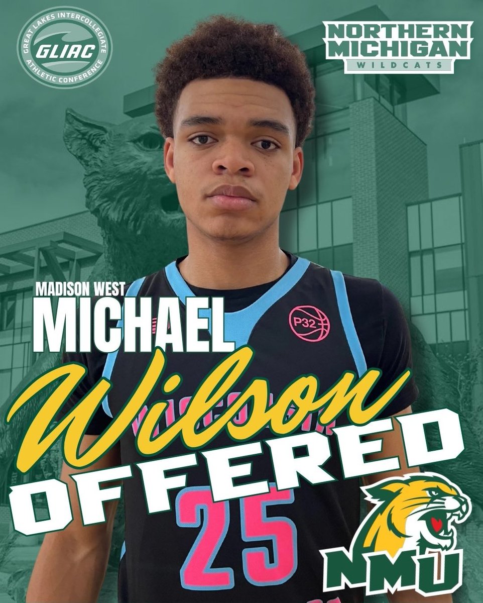 Wisconsin Playmakers (@wiplaymakers) on Twitter photo Congrats to <a href="/mikey_wilson/">Michael Wilson</a> on picking up an offer from Northern Michigan!
<a href="/p32league/">P32 League</a> <a href="/4PlayingTime/">4PT</a> <a href="/KevinMoses38/">Kevin Moses LLC</a> Congrats to <a href="/mikey_wilson/">Michael Wilson</a> on picking up an offer from Northern Michigan!
<a href="/p32league/">P32 League</a> <a href="/4PlayingTime/">4PT</a> <a href="/KevinMoses38/">Kevin Moses LLC</a>