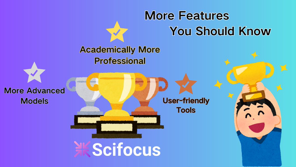 SciFocusAI's tweet photo. Writing a paper before Scifocus: 😩 10 tabs open, endless edits, chaos.
Writing a paper after Scifocus: 😎 Smooth, clear, DONE.
➡️ See the difference yourself: https://t.co/fCZdjeOed6
#AcademicWorkflow #AIUpgrade https://t.co/8cTiqeDqT2