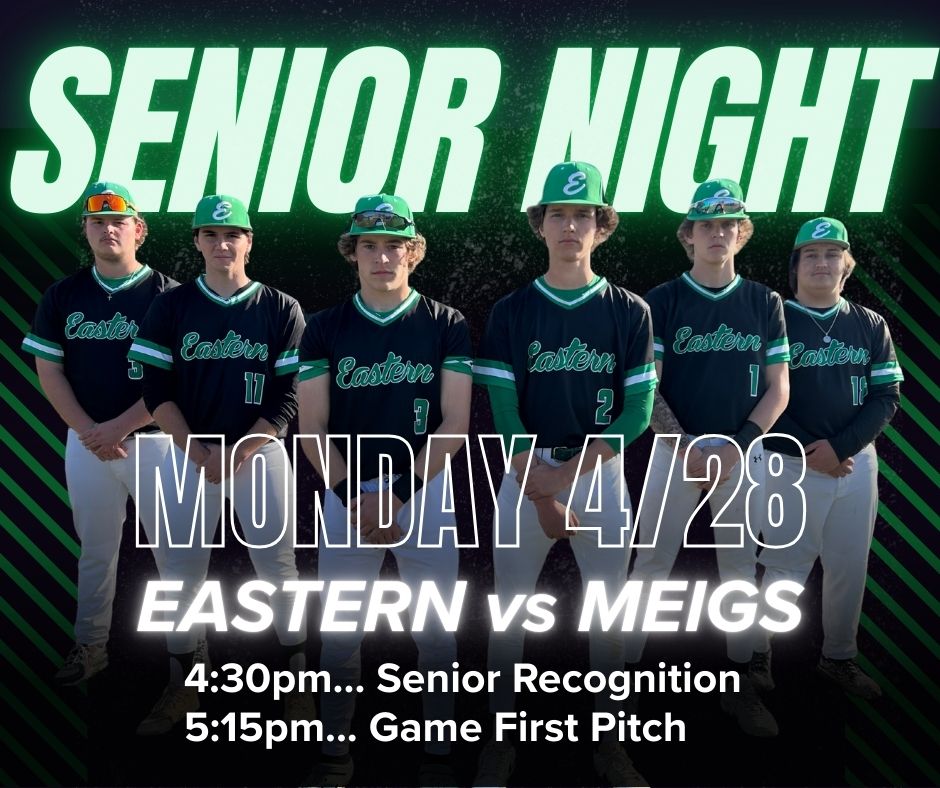 Tomorrow night we will honor these six men who are absolute pillars of our baseball program. We invite you to come out and celebrate Senior Night with us. It will be a beautiful evening at the ball field.