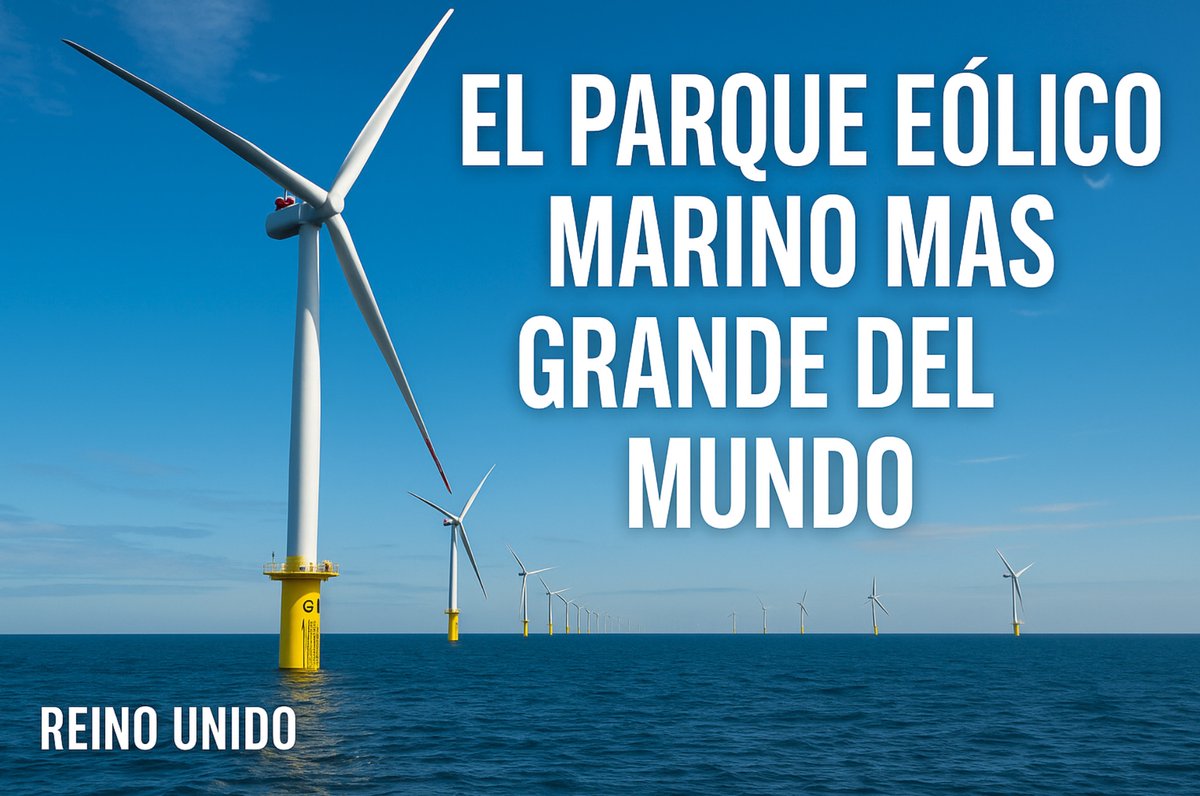 🌬️ DOGGER BANK: EL PARQUE EÓLICO MARINO MÁS GRANDE DEL MUNDO

facebook.com/share/p/1N82LN…