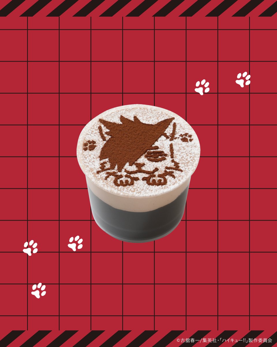 pastel_npudding's tweet photo. ⟢ アニメ「#ハイキュー !!」コラボ ⟣
「#クロオネコのニャめらかプリン」
⚫🐈‍⬛・・・・・・・・・・🐈‍⬛⚫

竹炭パウダーを加えた真っ黒なプリンの上に
チョコのホイップクリームを重ねて、
ココアパウダーで
クロオネコを描きました🍫

🍮https://t.co/BvqsZwiGkN
#カラスとネコの調理ジッシュー https://t.co/ixRp0KD7SZ