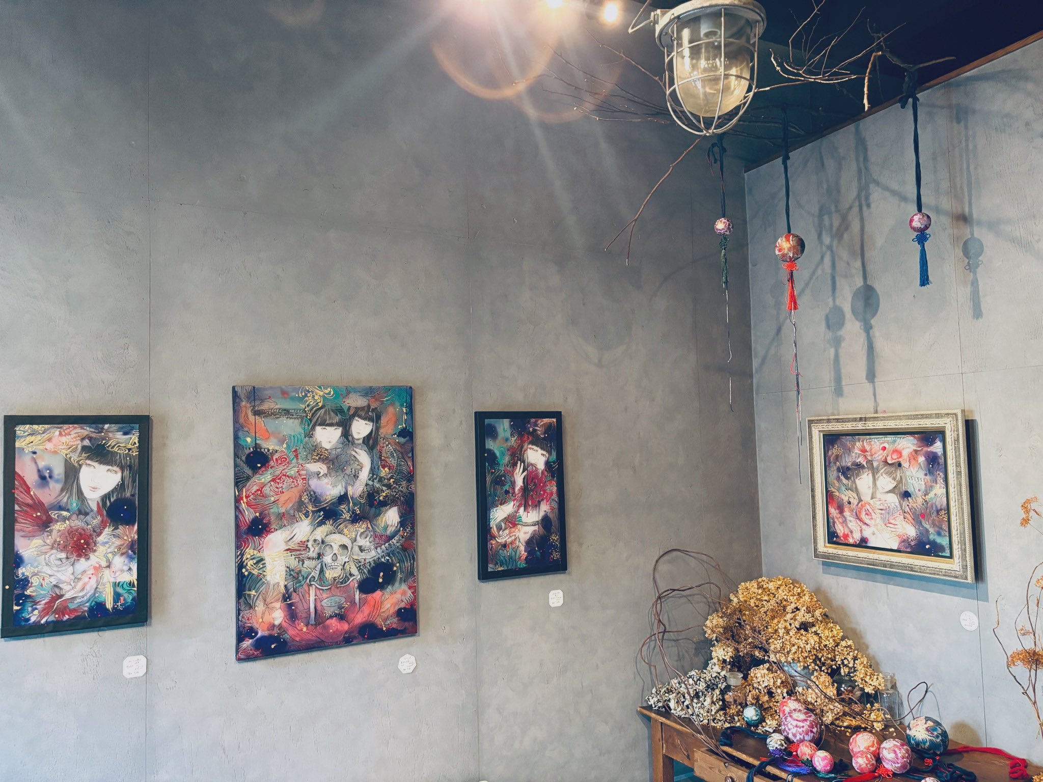 gallery hydrangea ☞ 〜4/28(月) 麻生志保個展 開催中 gallery hydrangea ☞ 〜4/28(月) 麻生志保個展 開催中