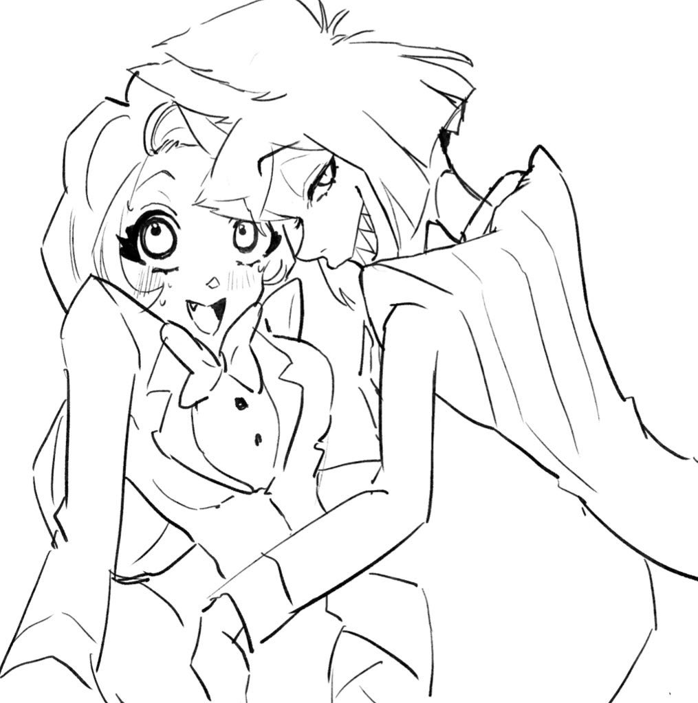 1年寝かせてたアラチャ線画でてきた