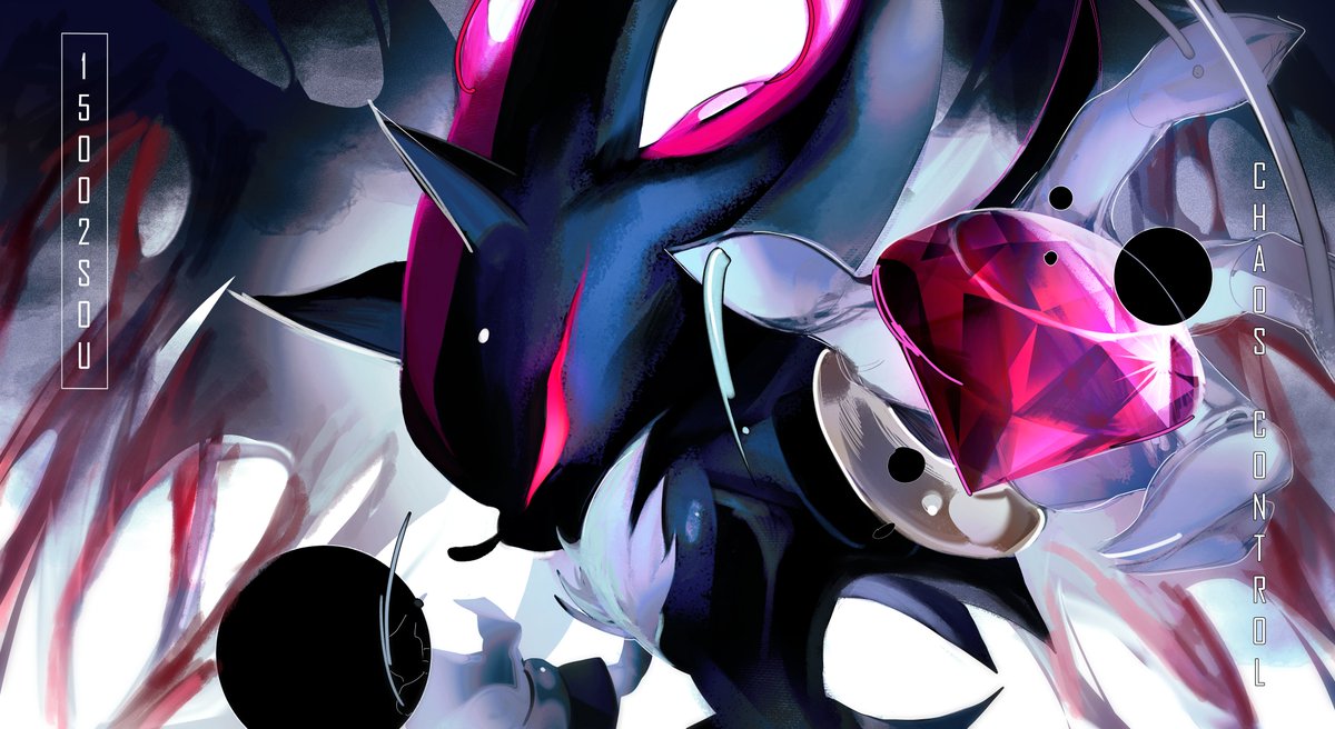 I'm late to the trend... but I wanted to give it my own twist 💎⚫️

#ShadowTheHedegehog