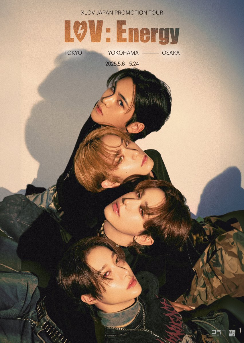 XLOV JAPAN PROMOTION TOUR -𝑳𝑶𝑽:𝑬𝒏𝒆𝒓𝒈𝒚- MAIN POSTER 公開
