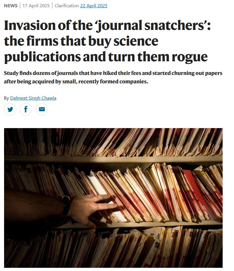 This week's reading suggestion: Nature, April 17 2025.
doi.org/10.1038/d41586…
#Crystallography
Have a nice week!