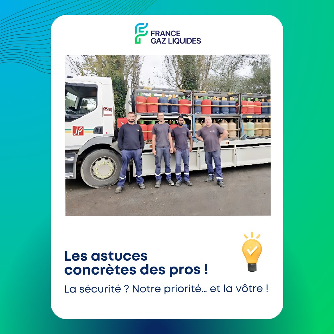 🦺En cette journée de la sécurité et de la santé au travail, il est important de rappeler que la sécurité est essentielle dans tous les métiers de la filière des gaz liquides, notamment celui du transport-logistique 👇

linkedin.com/feed/update/ur…