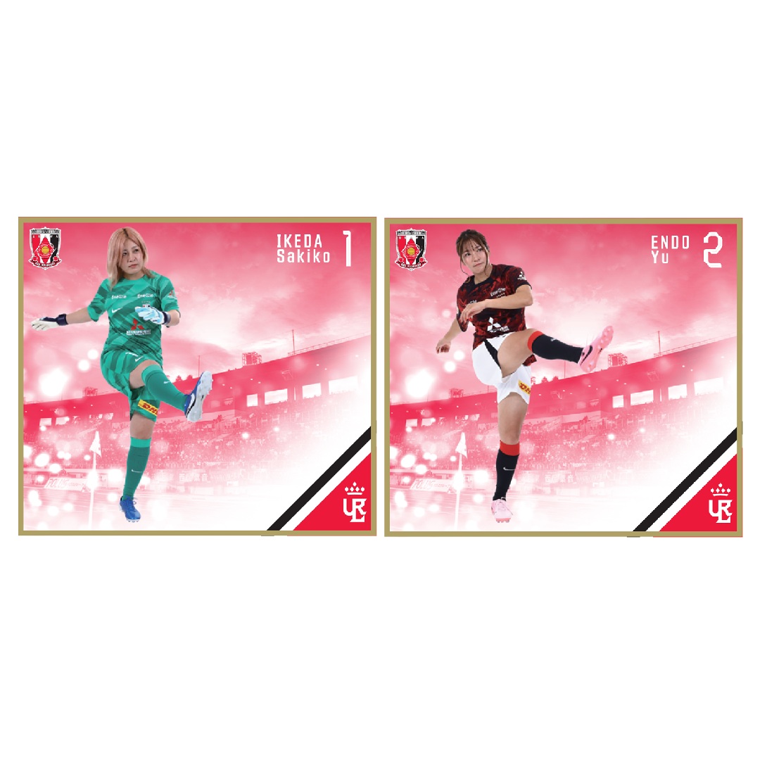 浦和レッズレディース マッチデーミニガーランド 他3点セット 塩越柚歩 #19 浦和レッズレディース マッチデーミニガーランド 他3点セット