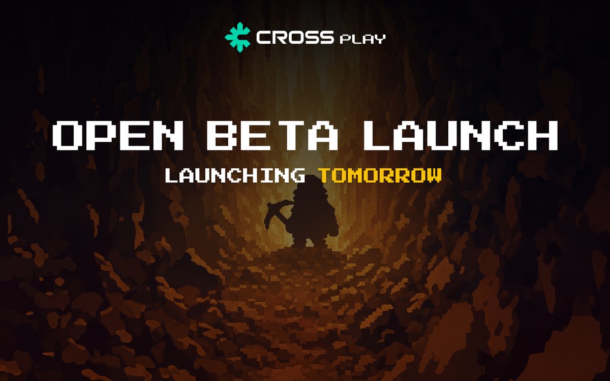 Open Beta Launch - 04.29.2025

#CROSS #CROSSPlay #Web3Community #OpenBeta