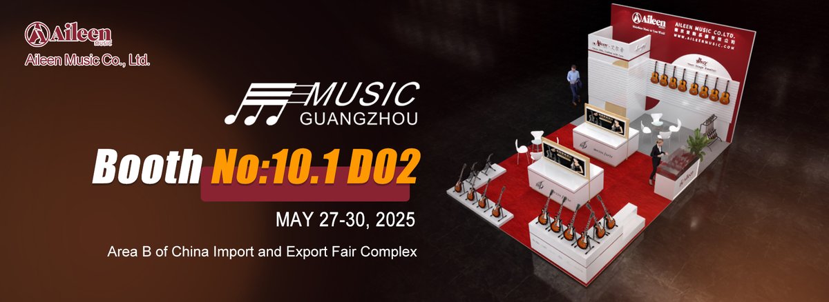 AileenMusics's tweet photo. 🎶 Join Aileen Music at Music Guangzhou 2025! 🎶
📅 May 27–30 | 📍 Booth No: 10.1 002

Discover our highlights:
🎻 AileenString – Fine String Instruments
🎸 WinzzGuitar – Dynamic Guitars
🎷 LexingtonWind – Premium Wind Instruments

See you there!
#MusicGuangzhou2025 #AileenMusic https://t.co/oxHkeYPt1F