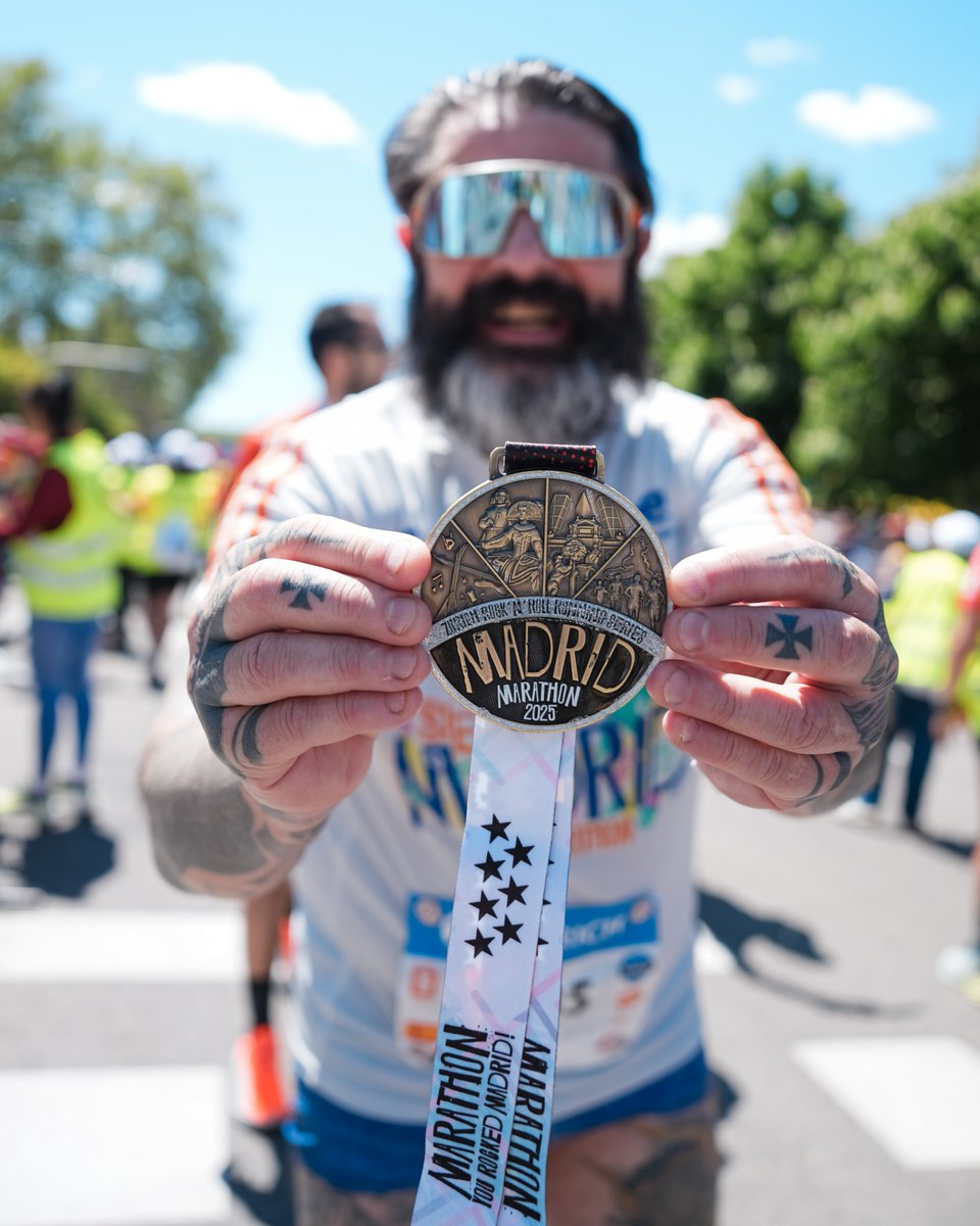 RNRmadmaraton's tweet image. 🏅 MEDAL MONDAY

Madrid 2025 ✅ 
Zurich Rock 'n' Roll Running Series Madrid 2026... 🔜

#RNRMadrid