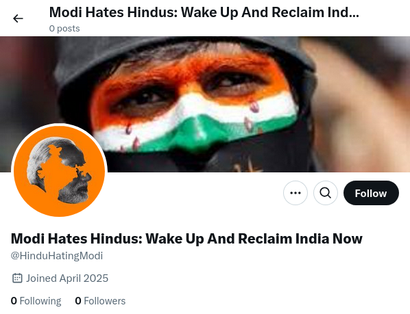 #PahalgamTerrorPsyOp: Hindus are big fools. Trump Modi