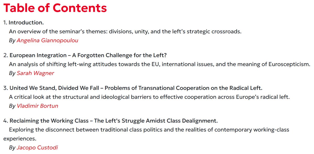 Jacopo Custodi (@jacopocustodi) on Twitter photo The latest <a href="/transform_ntwrk/">transform! europe - SEE YOU ON 🦋 BLUESKY</a> dossier, in collaboration with <a href="/rosaluxglobal/">Rosa Luxemburg Foundation</a>, is out! It’s based on the annual strategy seminars they organize. Inside, you’ll also find my contribution on the challenge of class dealignment that the Left has to face.
transform-network.net/publication/on… The latest <a href="/transform_ntwrk/">transform! europe - SEE YOU ON 🦋 BLUESKY</a> dossier, in collaboration with <a href="/rosaluxglobal/">Rosa Luxemburg Foundation</a>, is out! It’s based on the annual strategy seminars they organize. Inside, you’ll also find my contribution on the challenge of class dealignment that the Left has to face.
transform-network.net/publication/on…