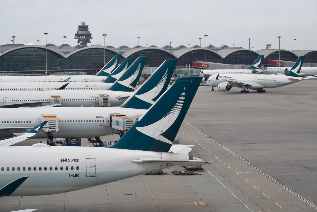 Airways Magazine (@airwaysmagazine) on Twitter photo โ๏ธ The <a href="/cathaypacific/">Cathay Pacific</a> lineup in Hong Kong (HKG).
#Airways #CX #Boeing #Airbus #Aviation #Hongkong โ๏ธ The <a href="/cathaypacific/">Cathay Pacific</a> lineup in Hong Kong (HKG).
#Airways #CX #Boeing #Airbus #Aviation #Hongkong