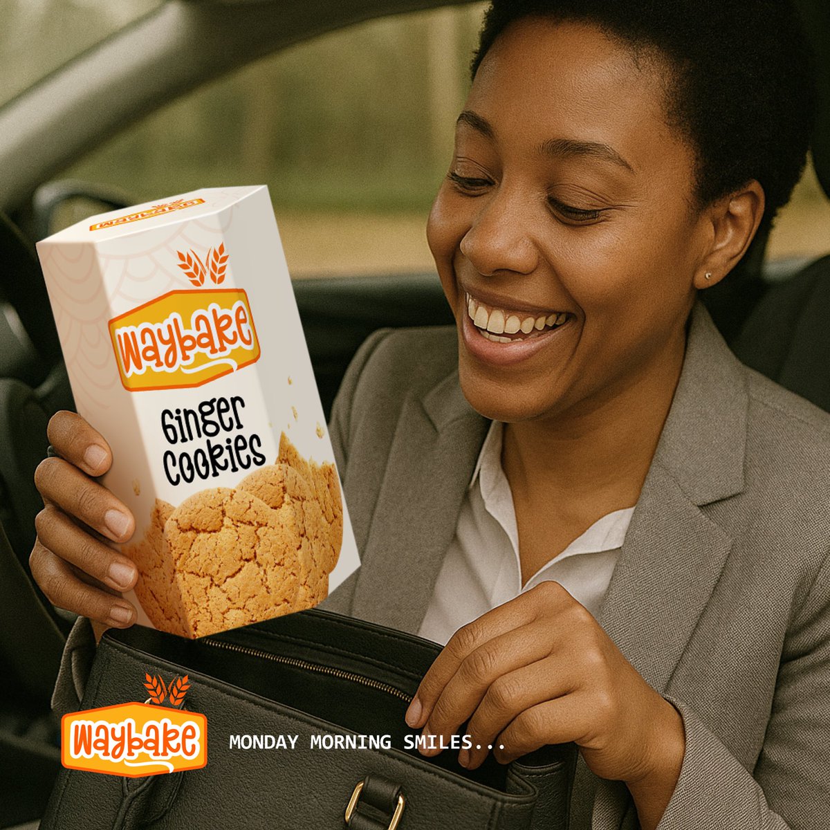 WaybakeFoods's tweet photo. Even on the toughest Mondays, there's always something that can make you smile…😊😍🍪
#Waybake https://t.co/VRRfVgNpIQ
