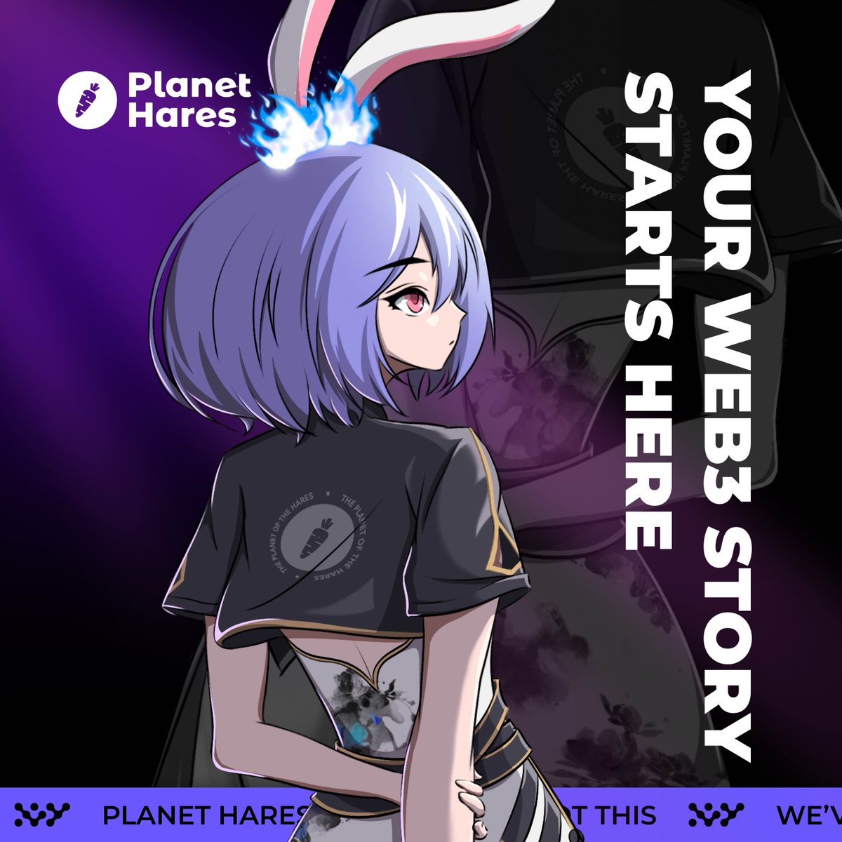 0xhares's tweet photo. Mika’s been digging into the blockchain, and guess what? It’s like a cosmic playground for hares!
Every transaction tells a story—what’s YOUR Web3 story gonna be?
Hop into Planet Hares and write it with us!
#Web3Vibes #PlanetHares https://t.co/TRZJc5USHe