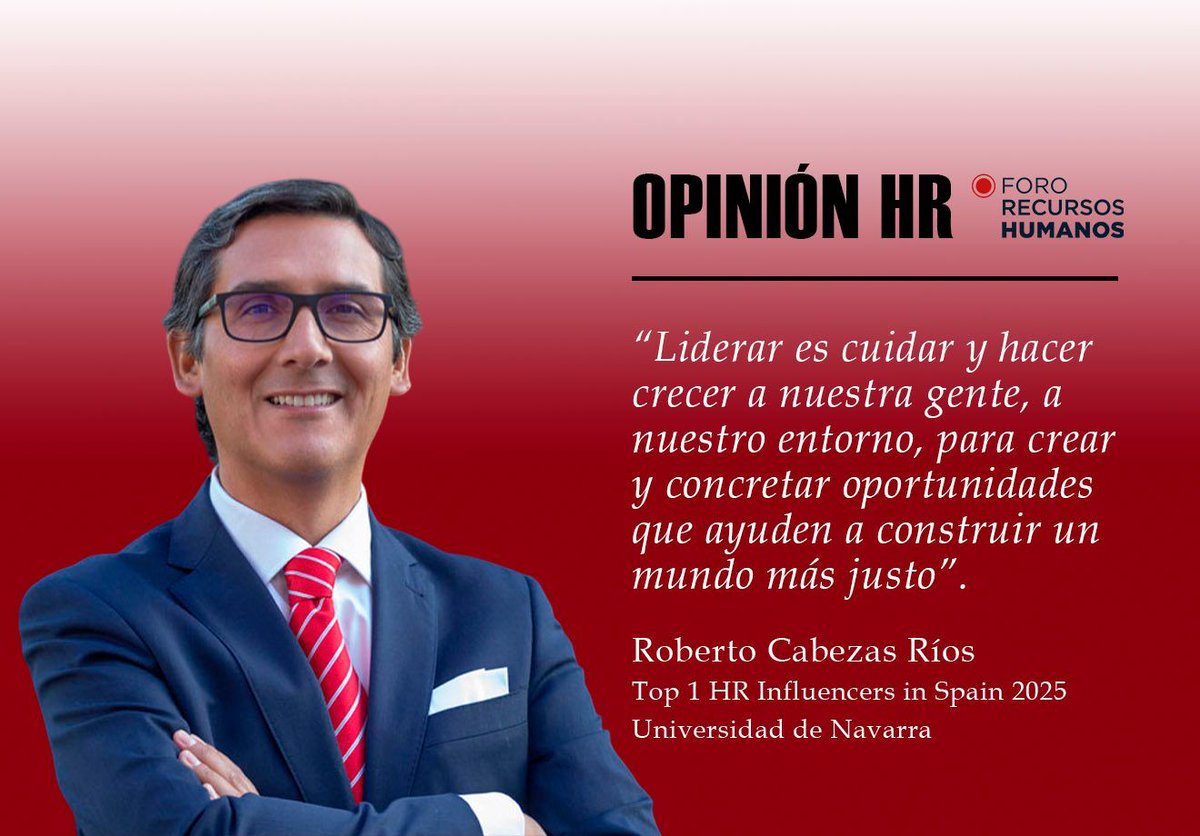 Fran García Cabello (@frangcabello) on Twitter photo El Comentario de Foro: Viva la gente admirable
Roberto Cabezas, Top 1 HR Influencers in Spain 2025, analiza en <a href="/ForoRRHH/">Foro Recursos Humanos</a> el perfil de los profesionales ejemplares.
fororecursoshumanos.com/viva-gente-adm… El Comentario de Foro: Viva la gente admirable
Roberto Cabezas, Top 1 HR Influencers in Spain 2025, analiza en <a href="/ForoRRHH/">Foro Recursos Humanos</a> el perfil de los profesionales ejemplares.
fororecursoshumanos.com/viva-gente-adm…