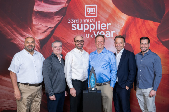 imMukeshK's tweet photo. Our @HARMAN Automotive team is honored to receive a 2024 Supplier of the Year Award from @General Motors once again! This recognition is a testament to our unwavering commitment to safety, innovation, and collaboration as we continue to... #HARMANemployee https://t.co/xddXoIDPsi https://t.co/TEVdCFpVvx