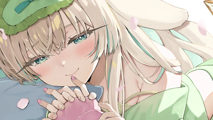 わ～ちろせんの甘々洗脳百合百合ASMRが出てたぞ!みんな!真綿で甘くしめられたいみんな!甘やかされておいで!!キービジュ担当しました!!! 
