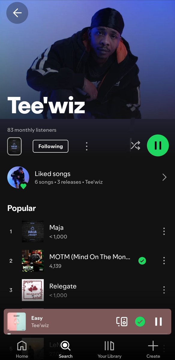 TeeWiz__'s tweet photo. Real ones vibe with Tee'wiz. Catch the vine and surf on the wave 🌊🎶 https://t.co/3i10xuLgfR