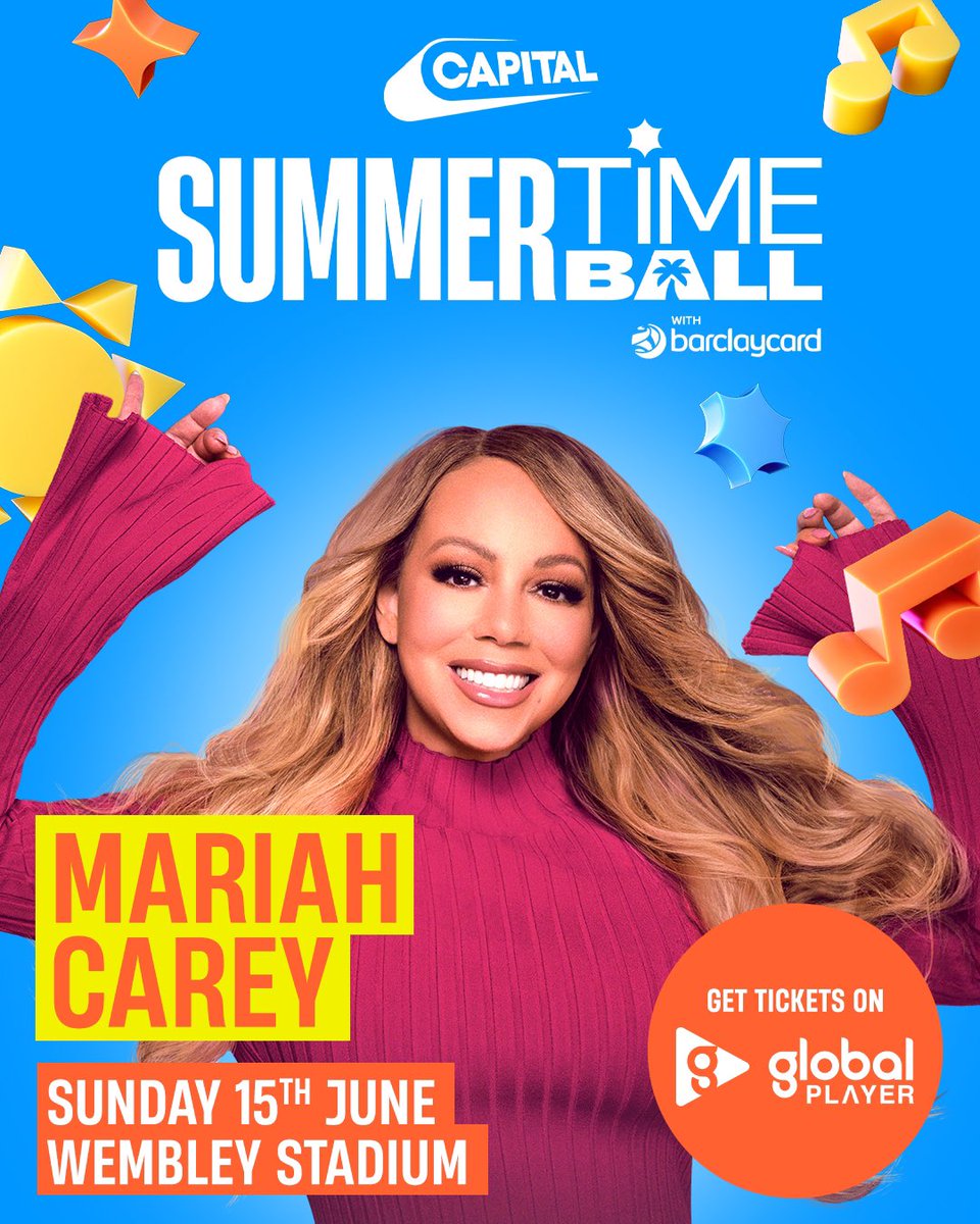 Hey UK!  I’ll be performing at Capital’s Summertime Ball at Wembley Stadium on Sunday 15th June 2025! Can’t wait to see you all there 💕 Listen to <a href="/CapitalOfficial/">Capital</a> to find out how to get tickets! #CapitalSTB
