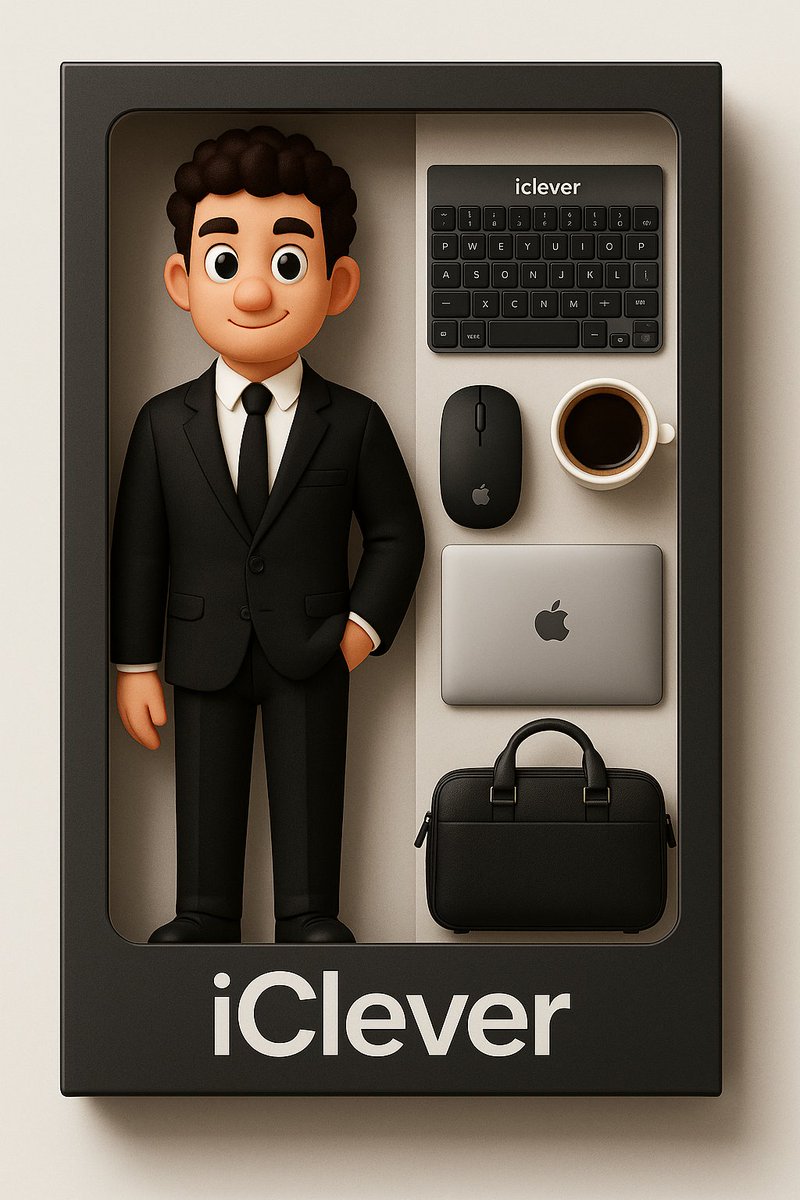 iCleverSupport's tweet photo. 📓iClever keyboard will be your best partner at work!
✨Happy Monday!

#iClever #iCleverkeyboard #iCleverTech #keyboard #chatgpt