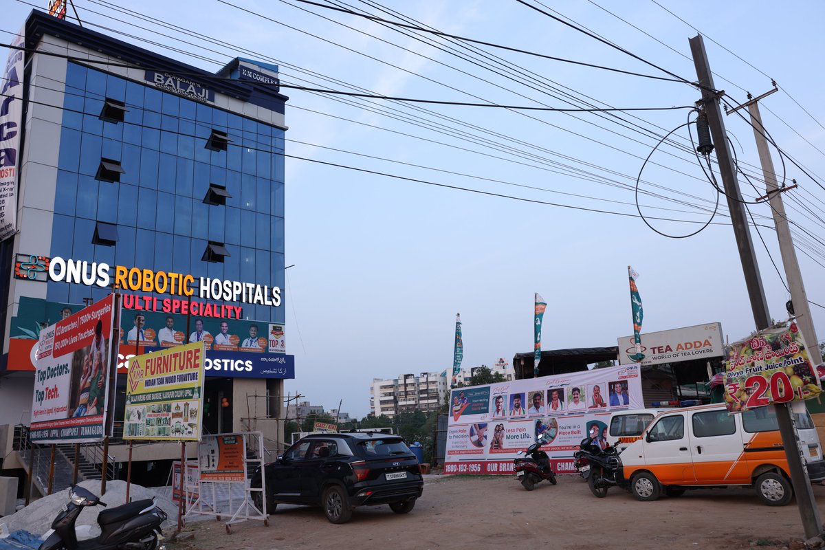 Dr_BalrajuNaidu's tweet image. Here&apos;s a glimpse into ONUS Robotic Hospitals, Uppal 🏥✨
From state-of-the-art technology to world-class facilities, every corner is designed with one goal — to deliver exceptional care and comfort.
Step inside and experience the future of healthcare, today! 🌟