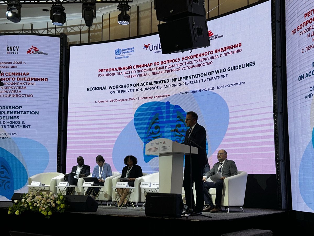 Starting our regional meeting in ⁦<a href="/WHO_Europe/">WHO/Europe</a>⁩ on implementing updated WHO policies on #TB in Europe - insightful discussions on prevention and screening today with more topics to come! ⁦<a href="/WHO/">World Health Organization (WHO)</a>⁩ ⁦<a href="/WHO_Europe/">WHO/Europe</a>⁩ ⁦<a href="/UNITAID/">Unitaid</a>⁩ ⁦<a href="/msf_tb/">MSF_TB</a>⁩ ⁦<a href="/KNCVTBPlus/">KNCV TB Plus</a>⁩