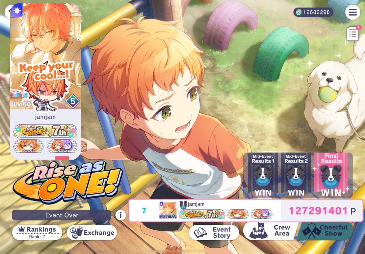 hiyorisbff's tweet image. Rise as ONE! T7 - 127,291,401
i like akito shinonome :3 i really love puppy akito and heβs silly muhehehe tysm for the support during this event! i wub you guys π«Ά